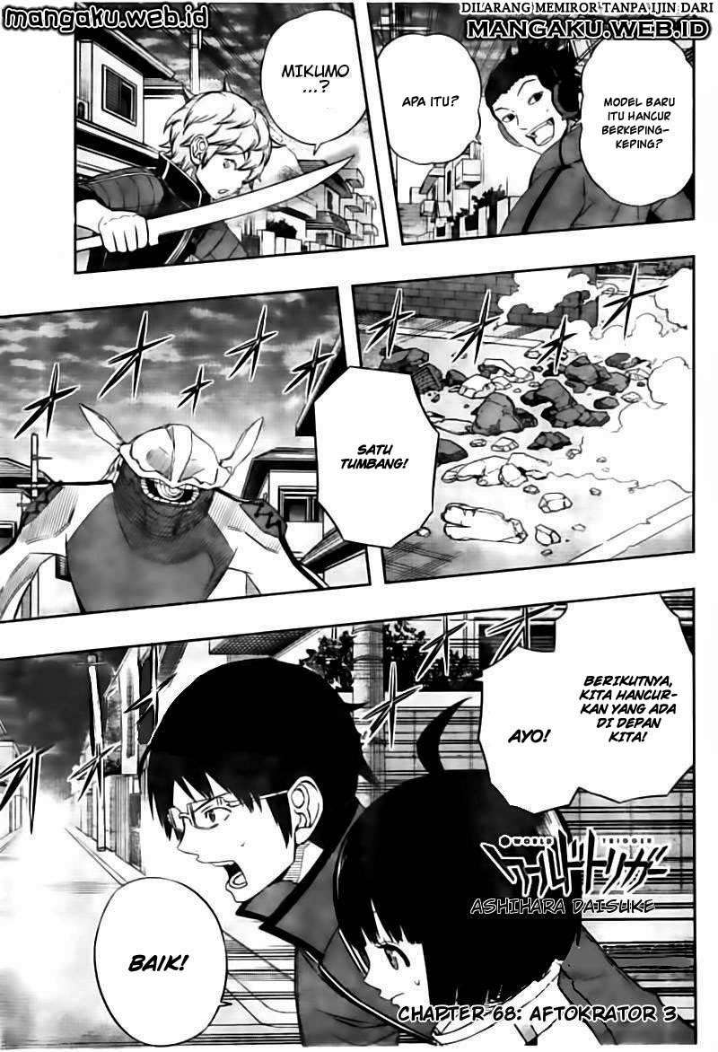 Manga World Trigger Chapter 68 gambar nomor 2