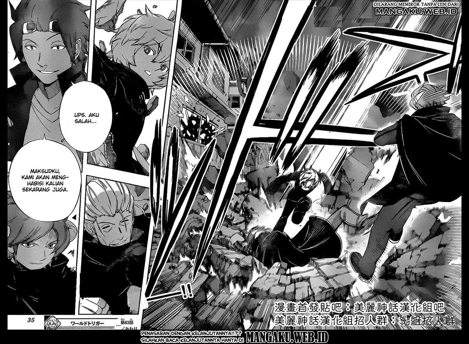 World Trigger Chapter 63 Gambar 22