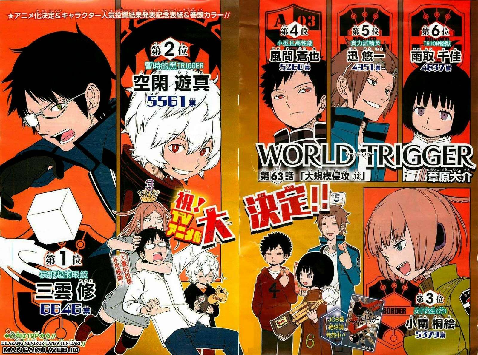 World Trigger Chapter 63 Gambar 3