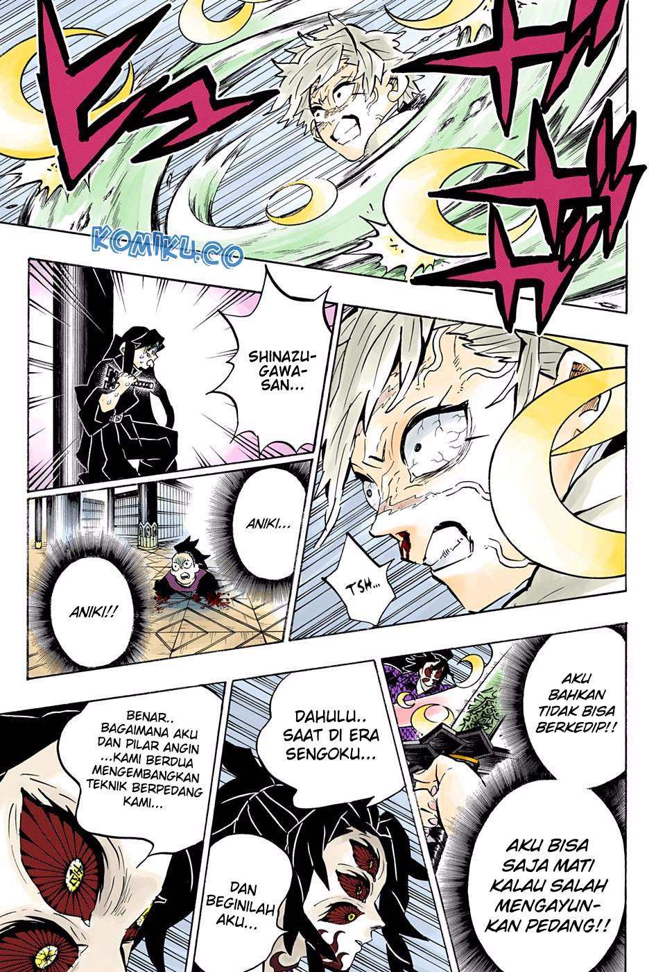 Kimetsu no Yaiba Chapter 167 Gambar 14