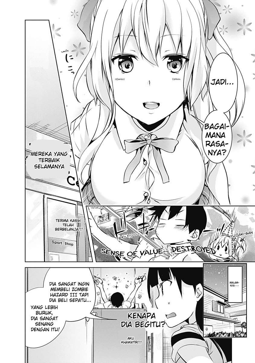 Yuizaki-san wa Nageru! Chapter 35 Gambar 14