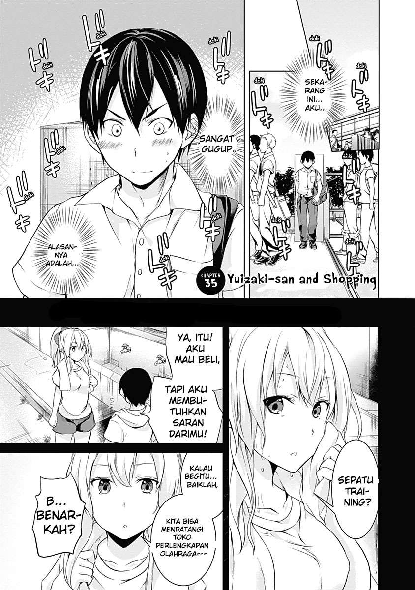 Yuizaki-san wa Nageru! Chapter 35 Gambar 3