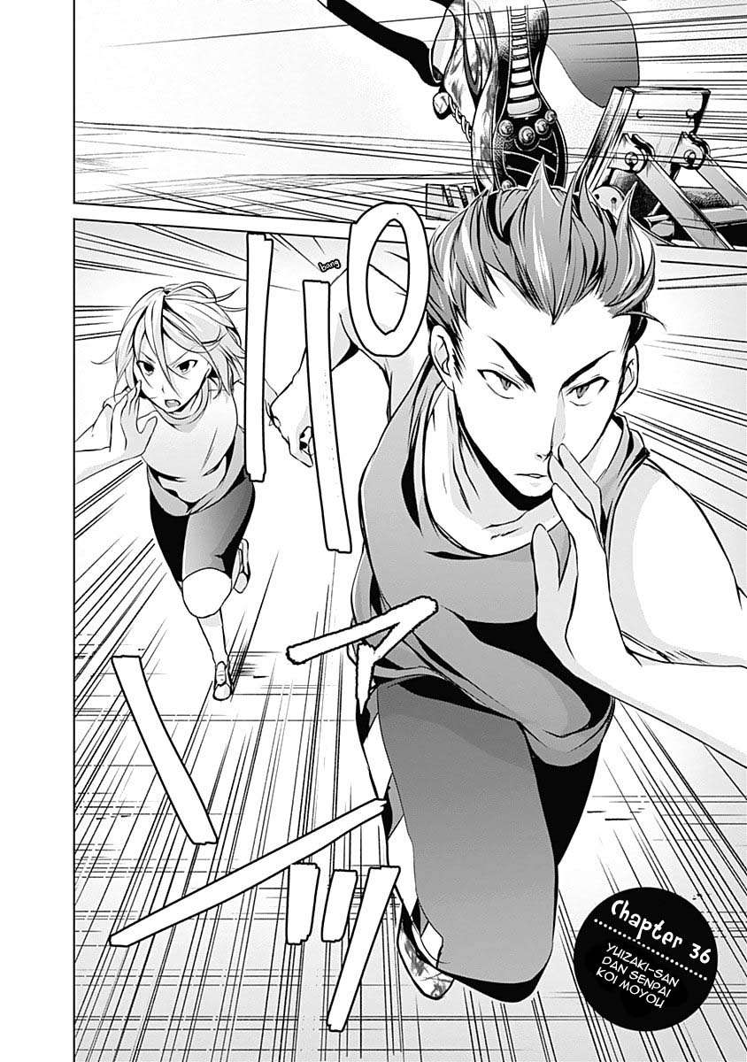 Yuizaki-san wa Nageru! Chapter 36 Gambar 3