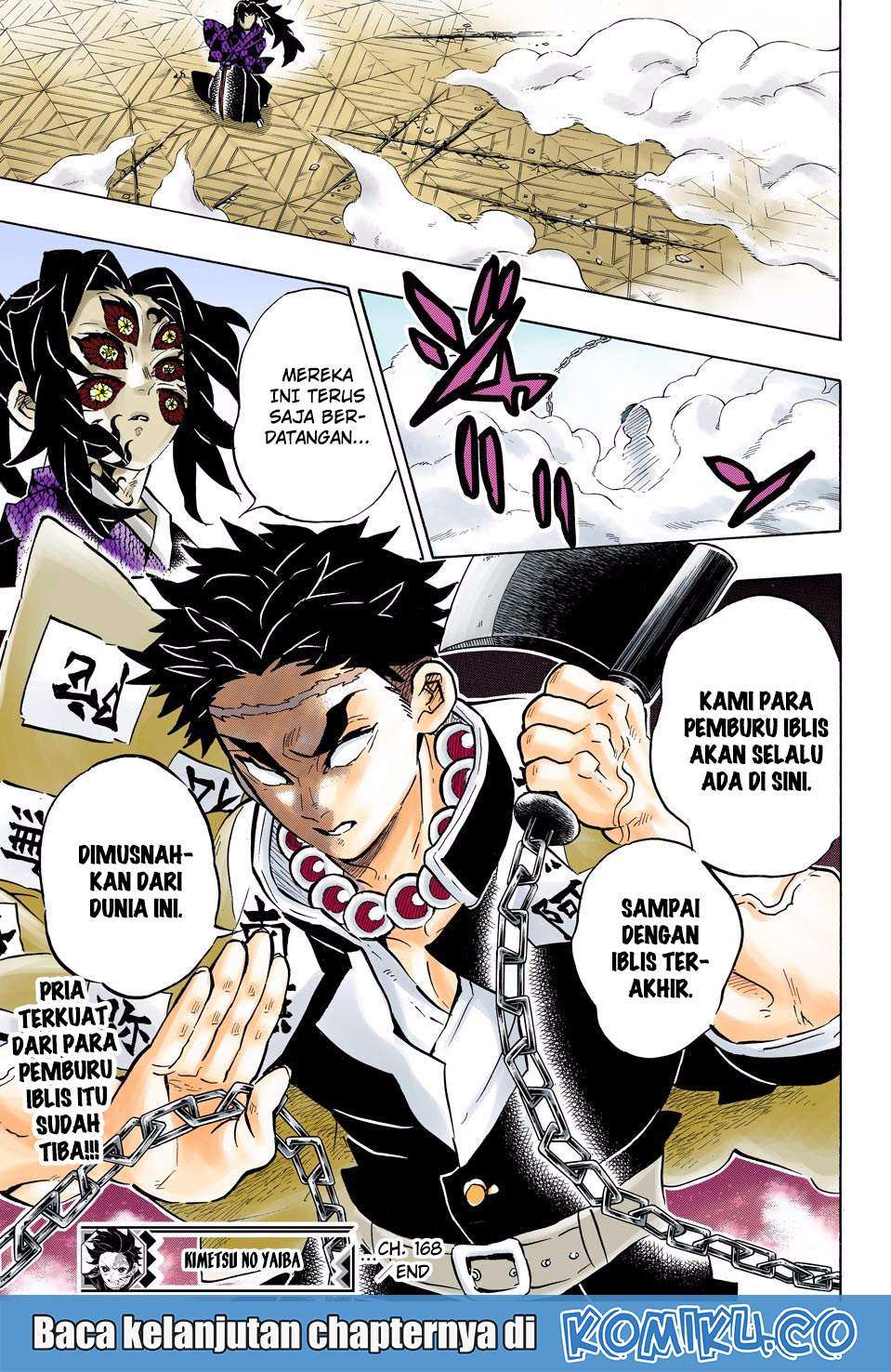 Kimetsu no Yaiba Chapter 168 Gambar 22