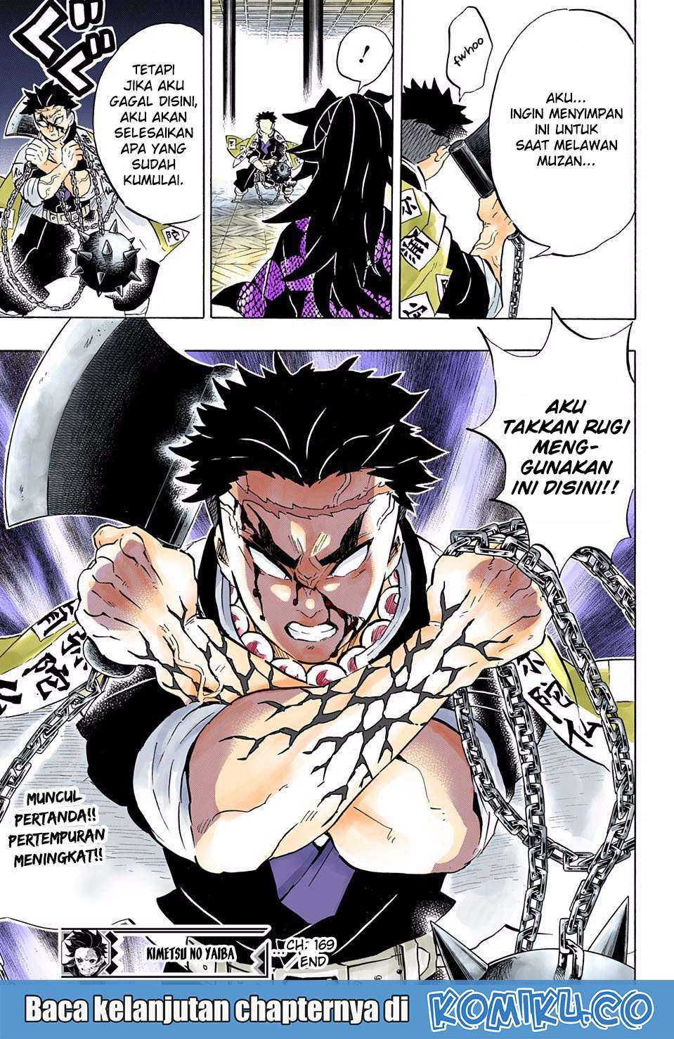 Kimetsu no Yaiba Chapter 169 Gambar 18