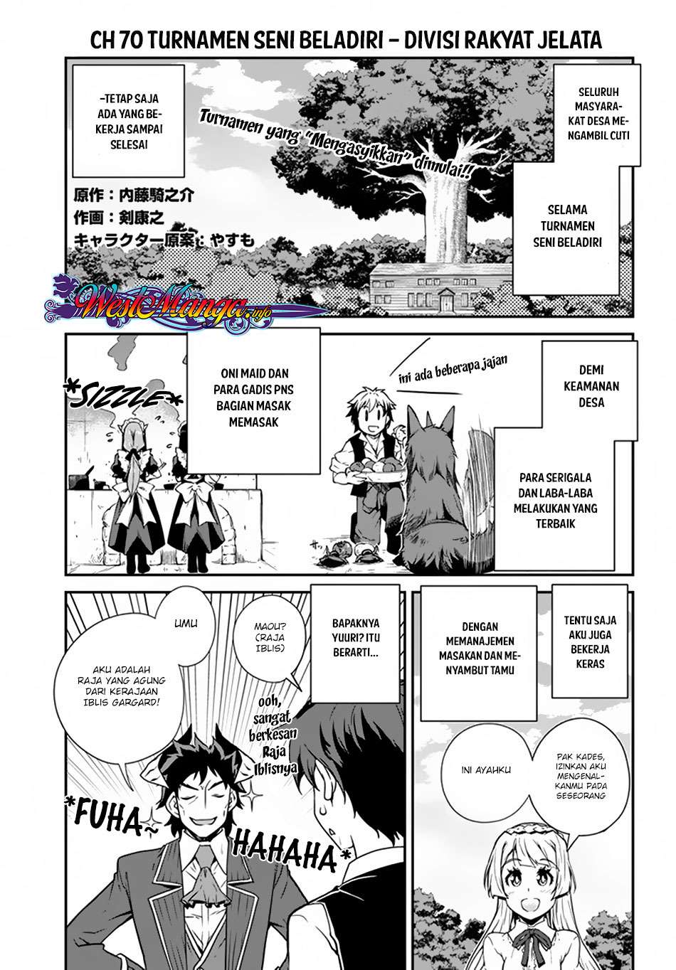 Komik Isekai Nonbiri Nouka Chapter 70 gambar nomor 1