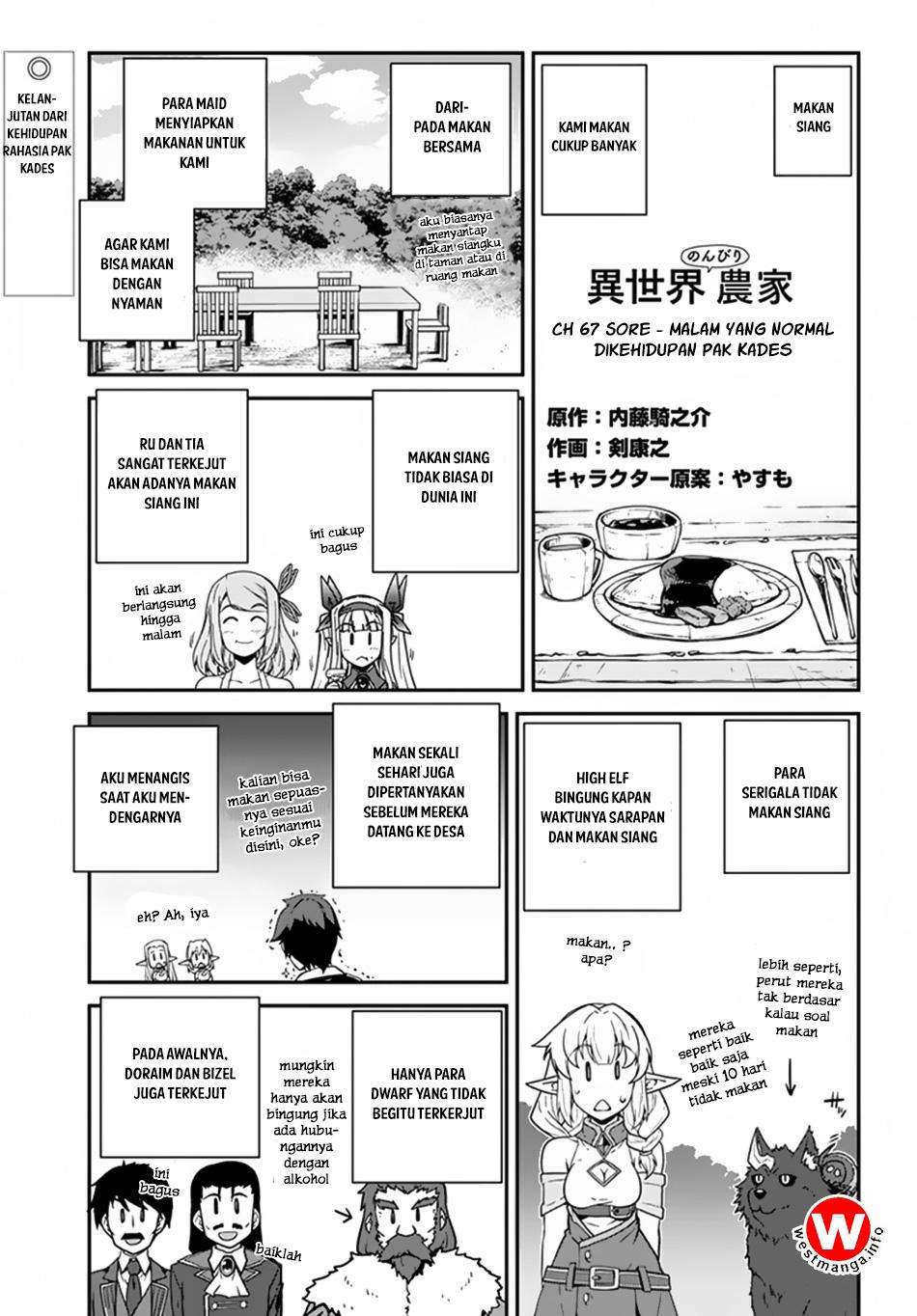 Manga Isekai Nonbiri Nouka Chapter 67 gambar nomor 2