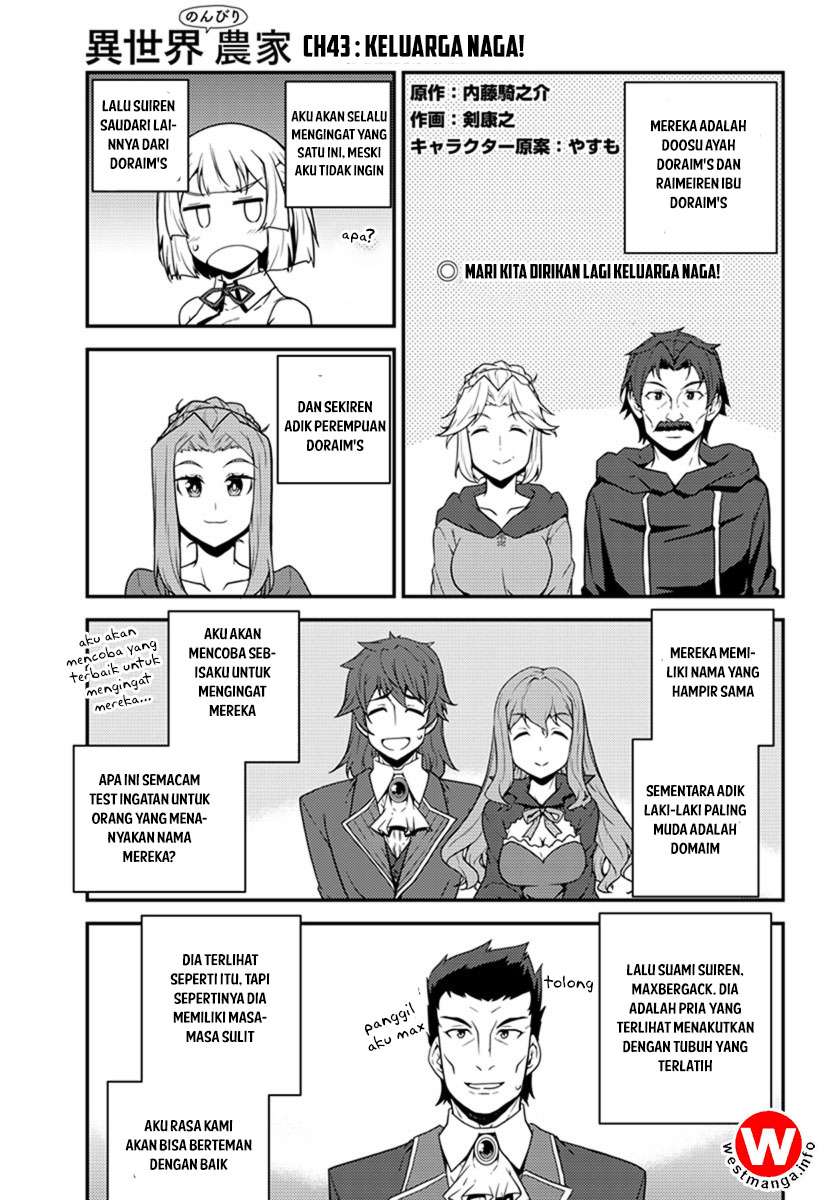 Komik Isekai Nonbiri Nouka Chapter 43 gambar nomor 1