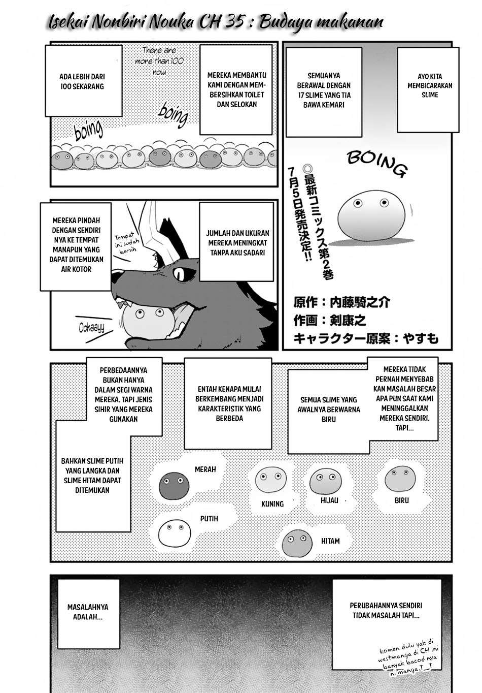 Manga Isekai Nonbiri Nouka Chapter 35 gambar nomor 2