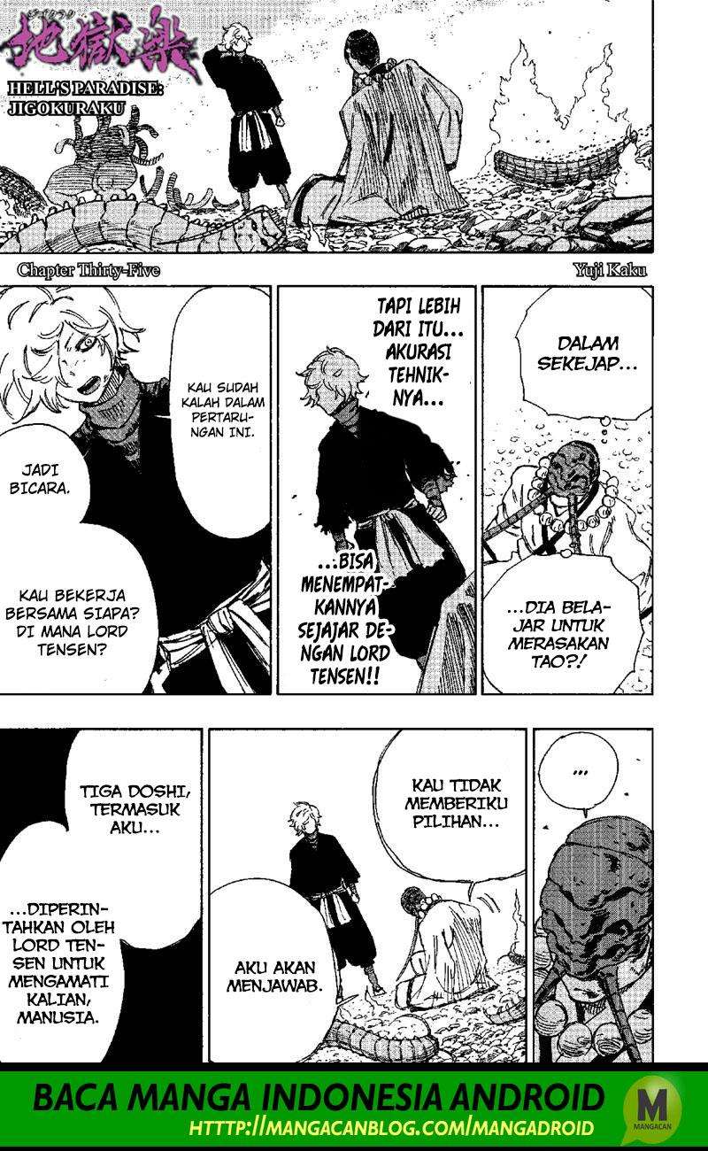 Komik Jigokuraku Chapter 35 gambar nomor 1