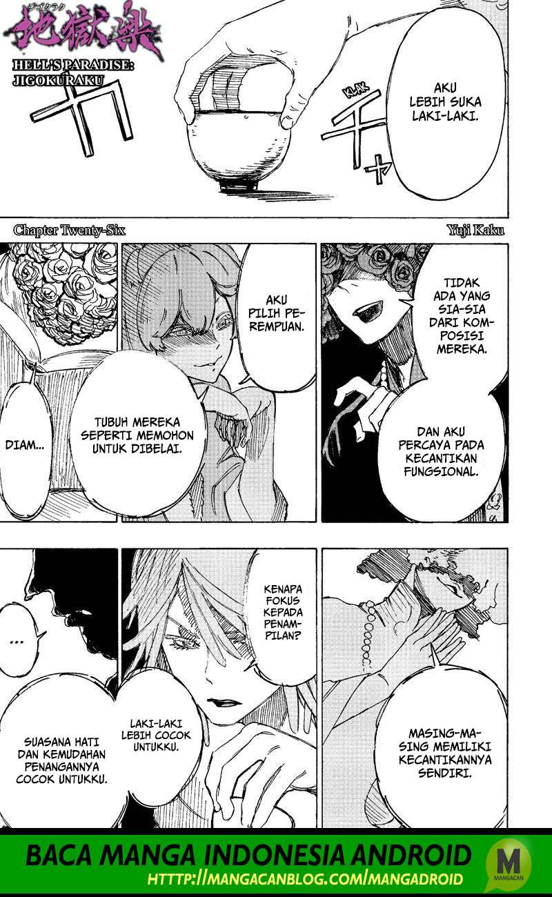 Komik Jigokuraku Chapter 26 gambar nomor 1