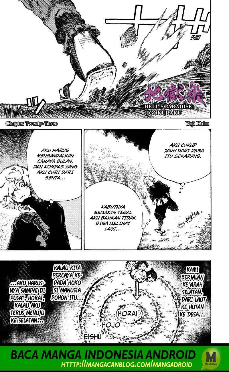 Komik Jigokuraku Chapter 23 gambar nomor 1