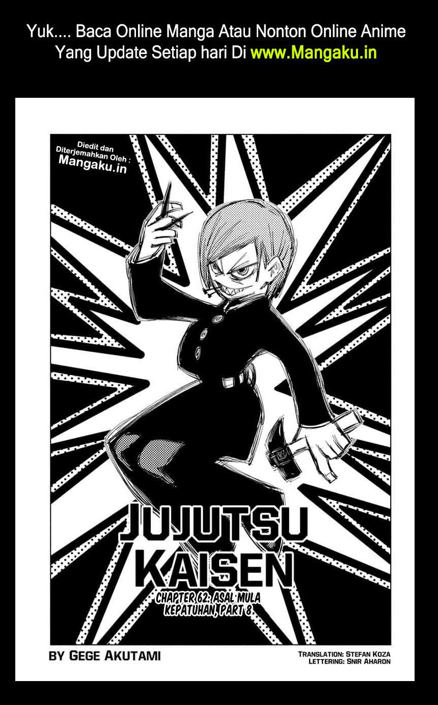 Manga Jujutsu Kaisen Chapter 62 gambar nomor 2