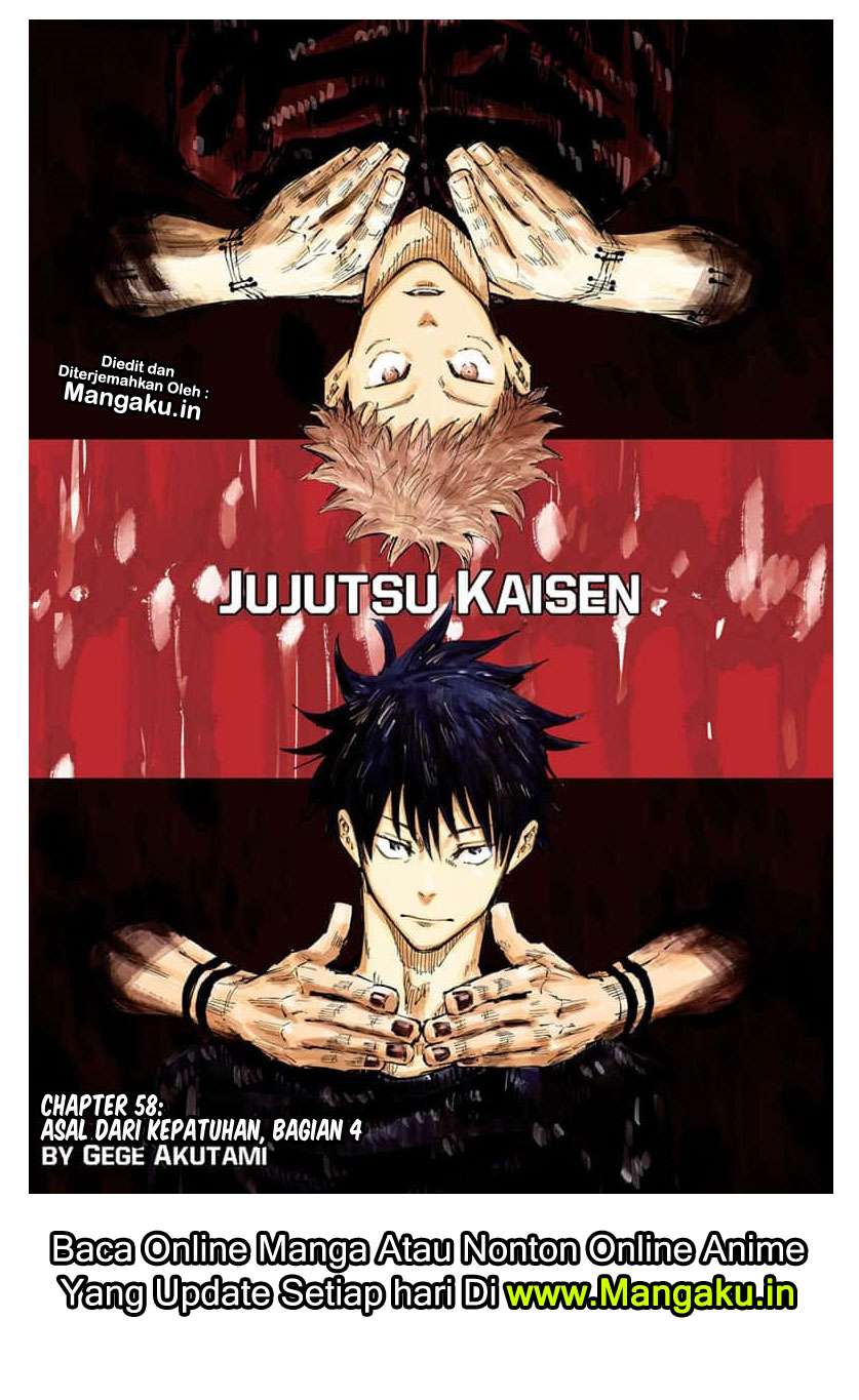 Manga Jujutsu Kaisen Chapter 58 gambar nomor 2