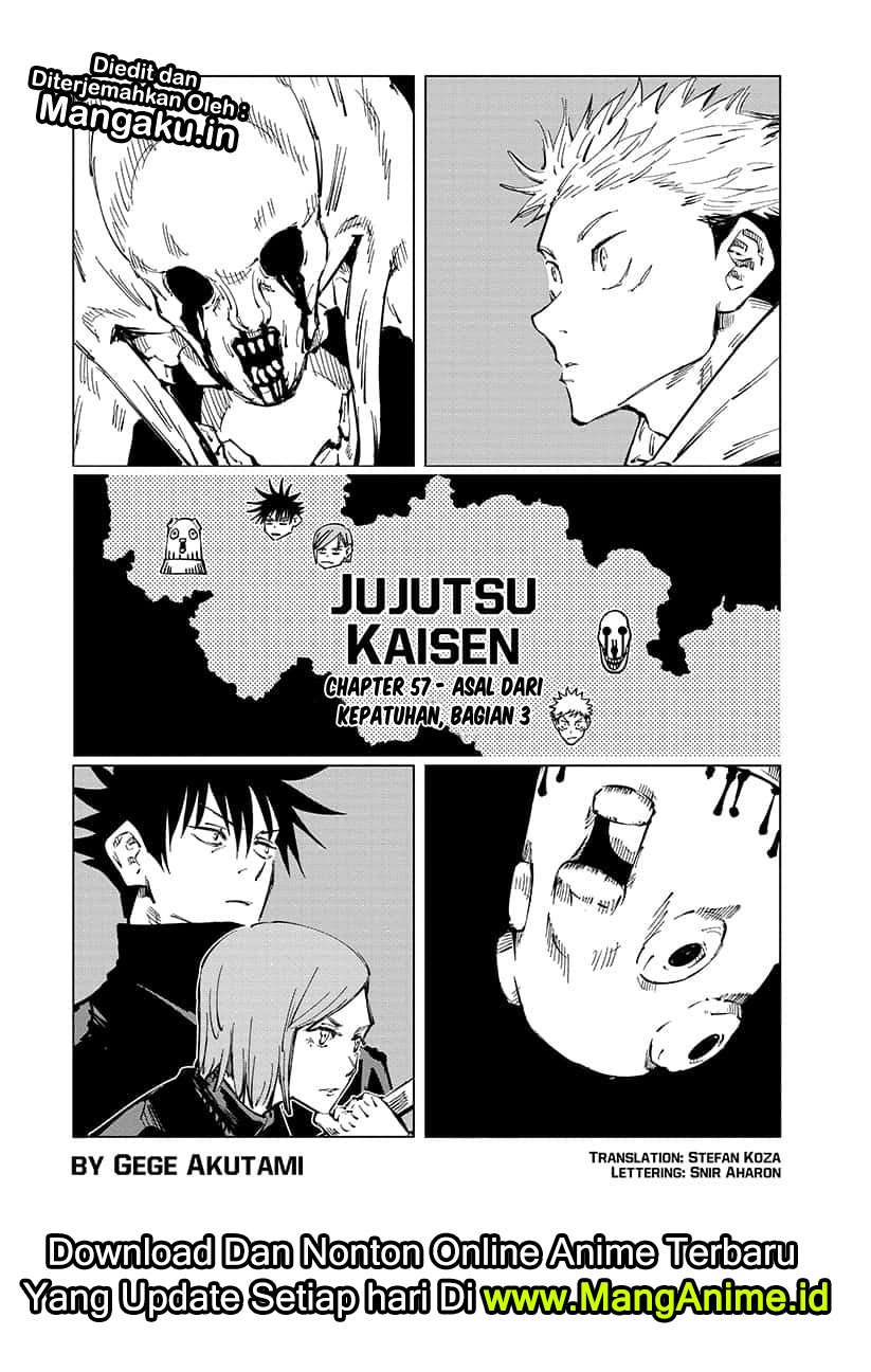 Manga Jujutsu Kaisen Chapter 57 gambar nomor 2