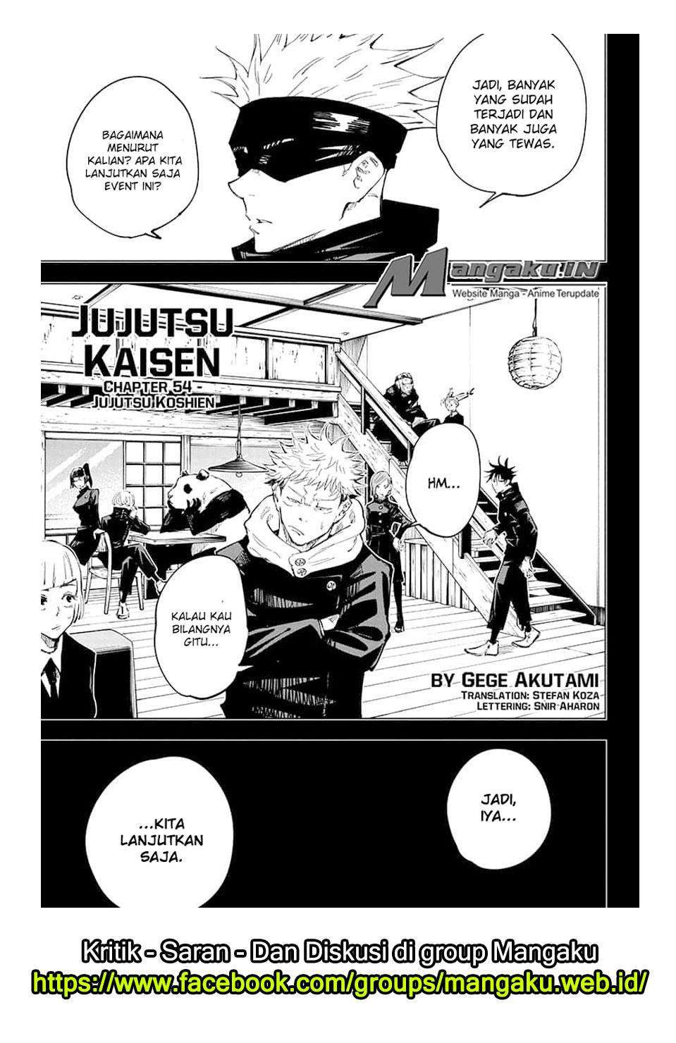 Manga Jujutsu Kaisen Chapter 54 gambar nomor 2