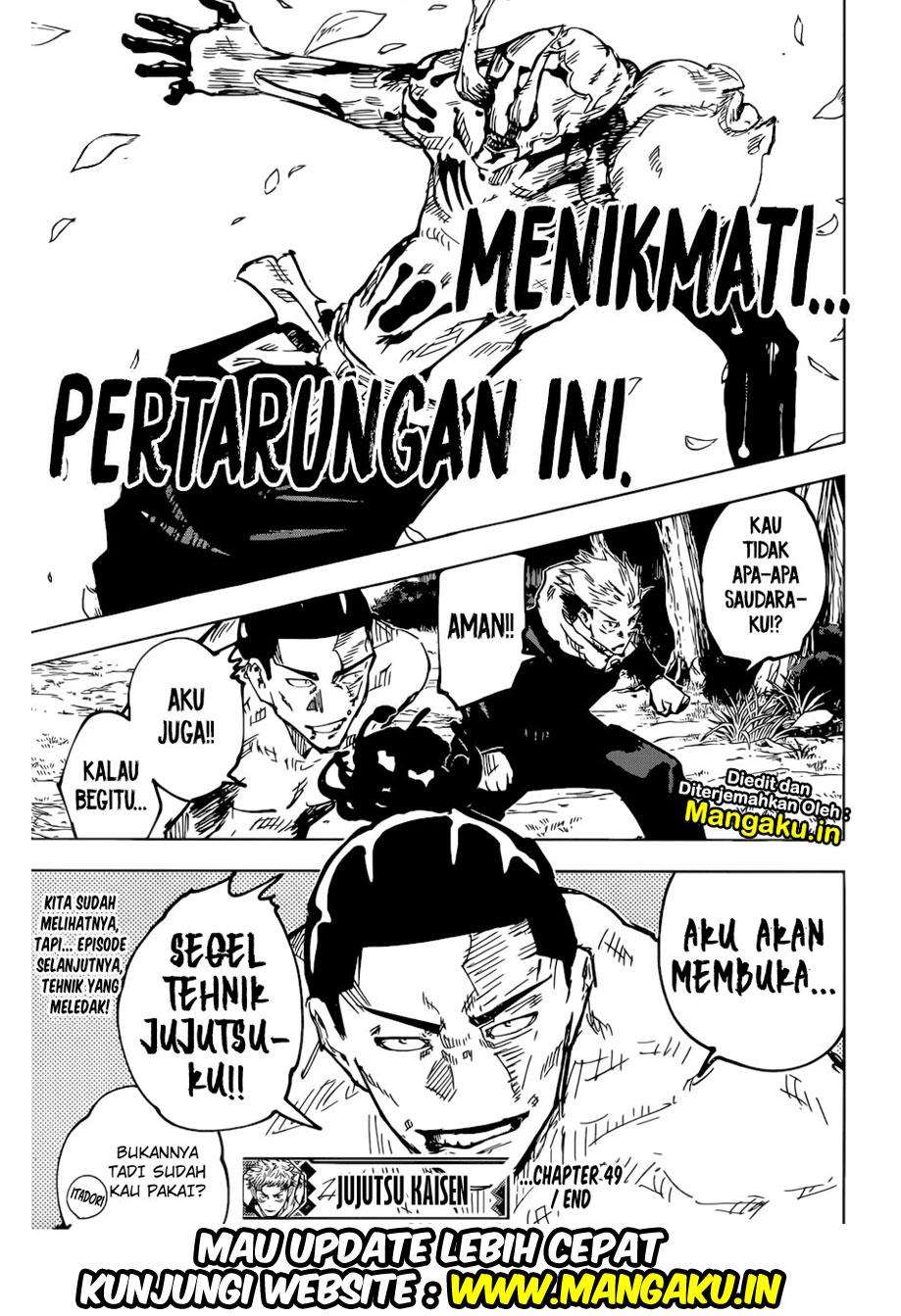 Jujutsu Kaisen Chapter 49 Gambar 21