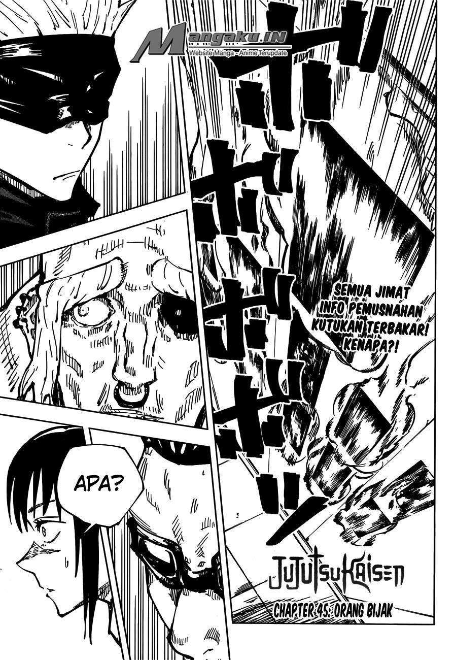 Manga Jujutsu Kaisen Chapter 45 gambar nomor 2