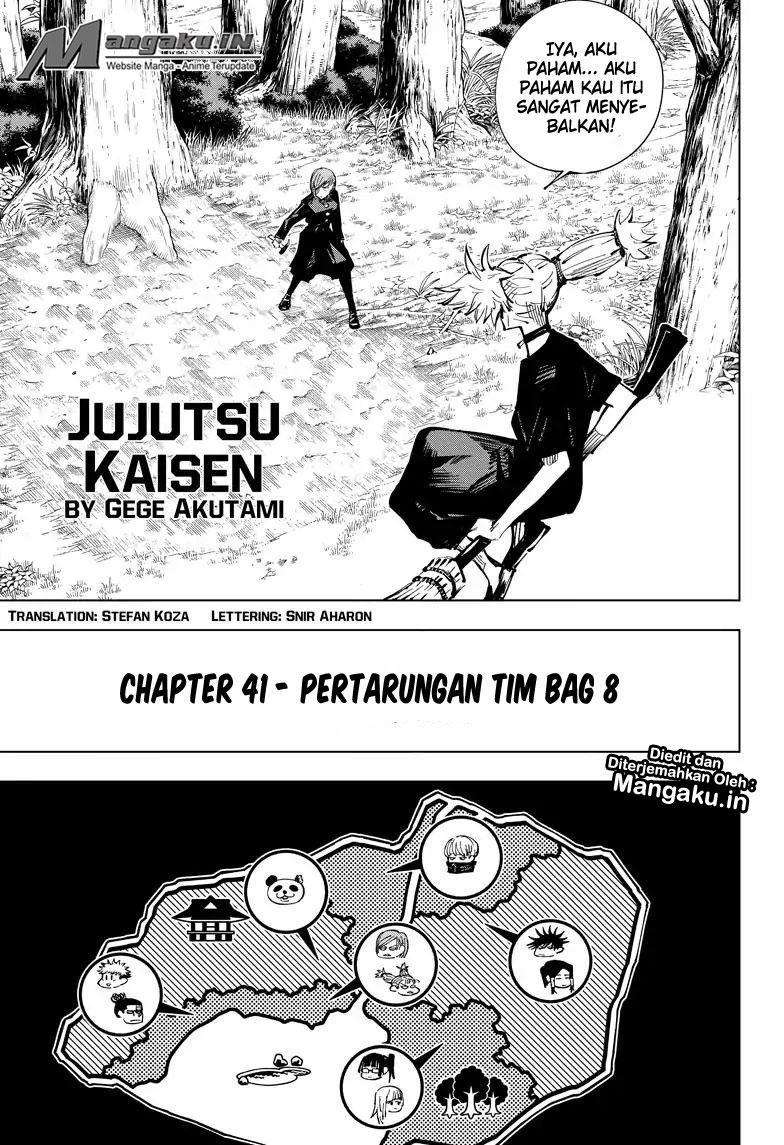 Manga Jujutsu Kaisen Chapter 41 gambar nomor 2