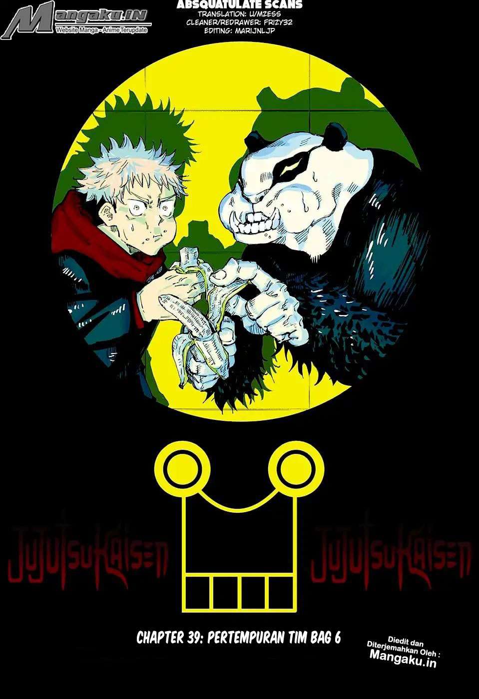 Manga Jujutsu Kaisen Chapter 39 gambar nomor 2