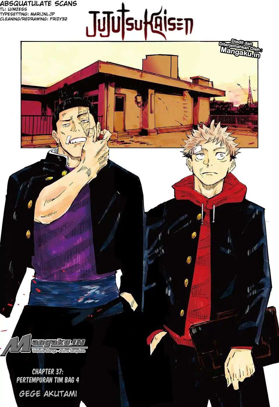 Manga Jujutsu Kaisen Chapter 37 gambar nomor 2