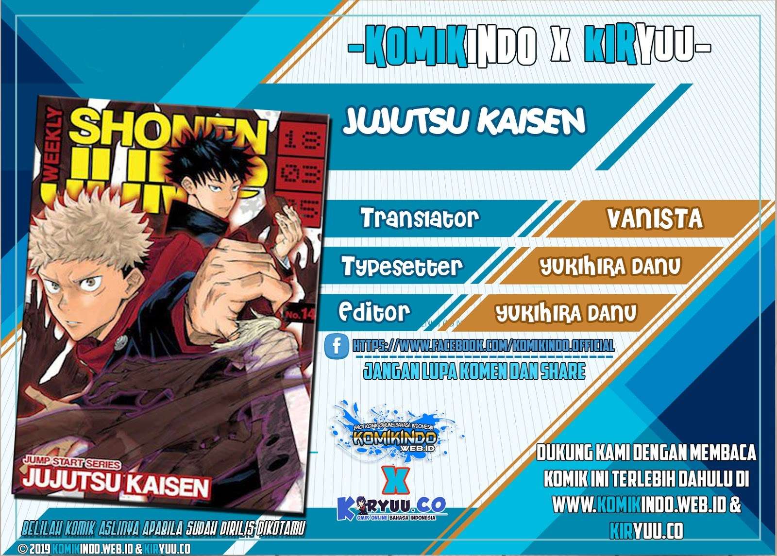 Komik Jujutsu Kaisen Chapter 32 gambar nomor 1