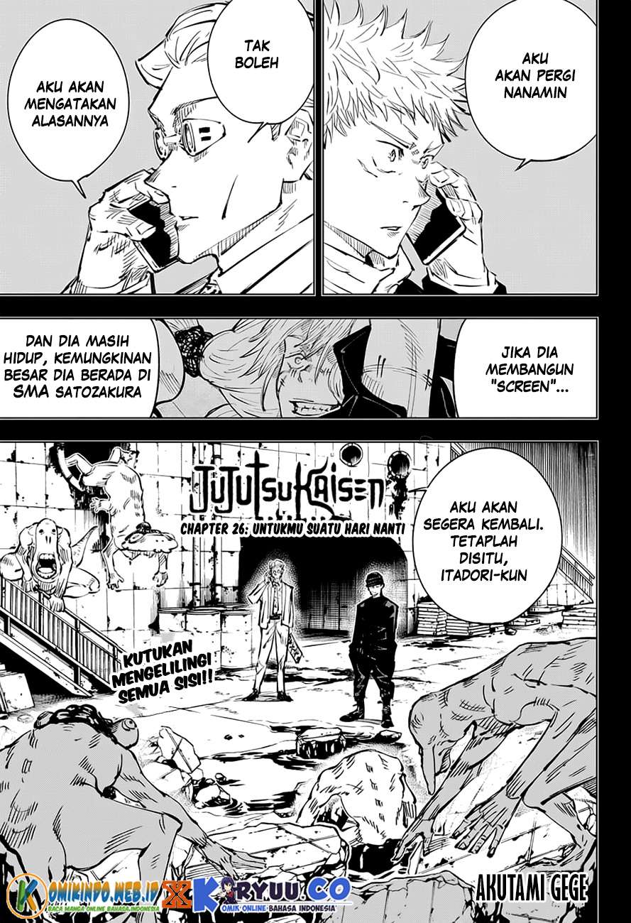 Manga Jujutsu Kaisen Chapter 26 gambar nomor 2