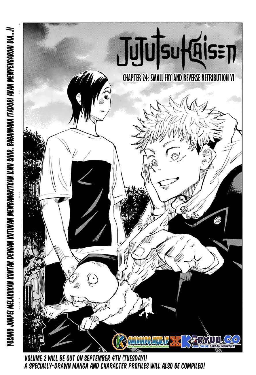 Manga Jujutsu Kaisen Chapter 24 gambar nomor 2