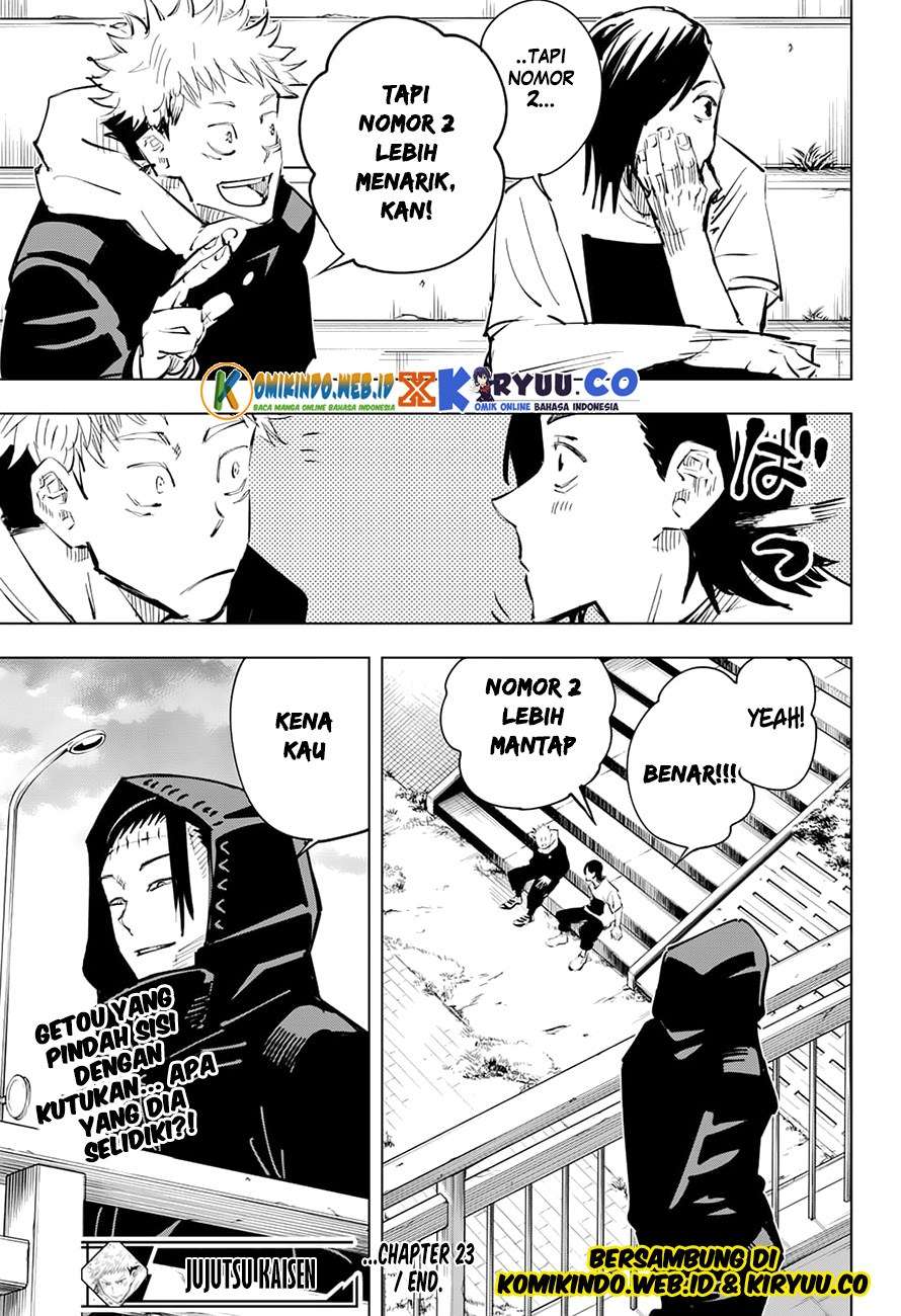 Jujutsu Kaisen Chapter 23 Gambar 23