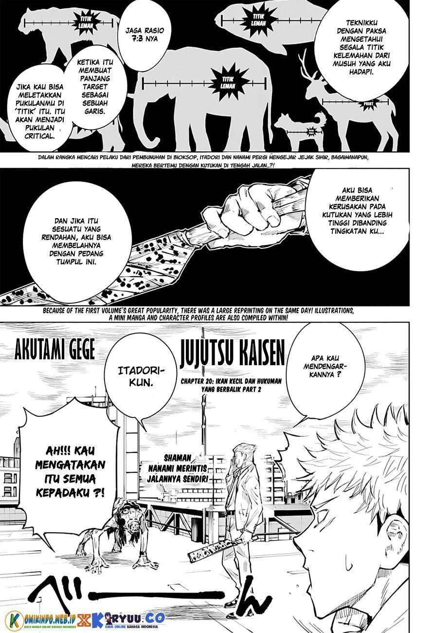 Jujutsu Kaisen Chapter 20 Gambar 3
