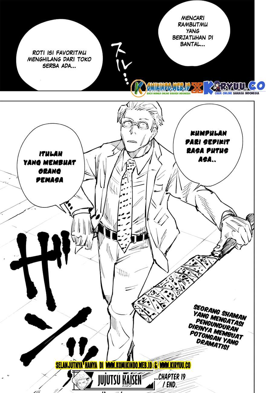 Jujutsu Kaisen Chapter 19 Gambar 22