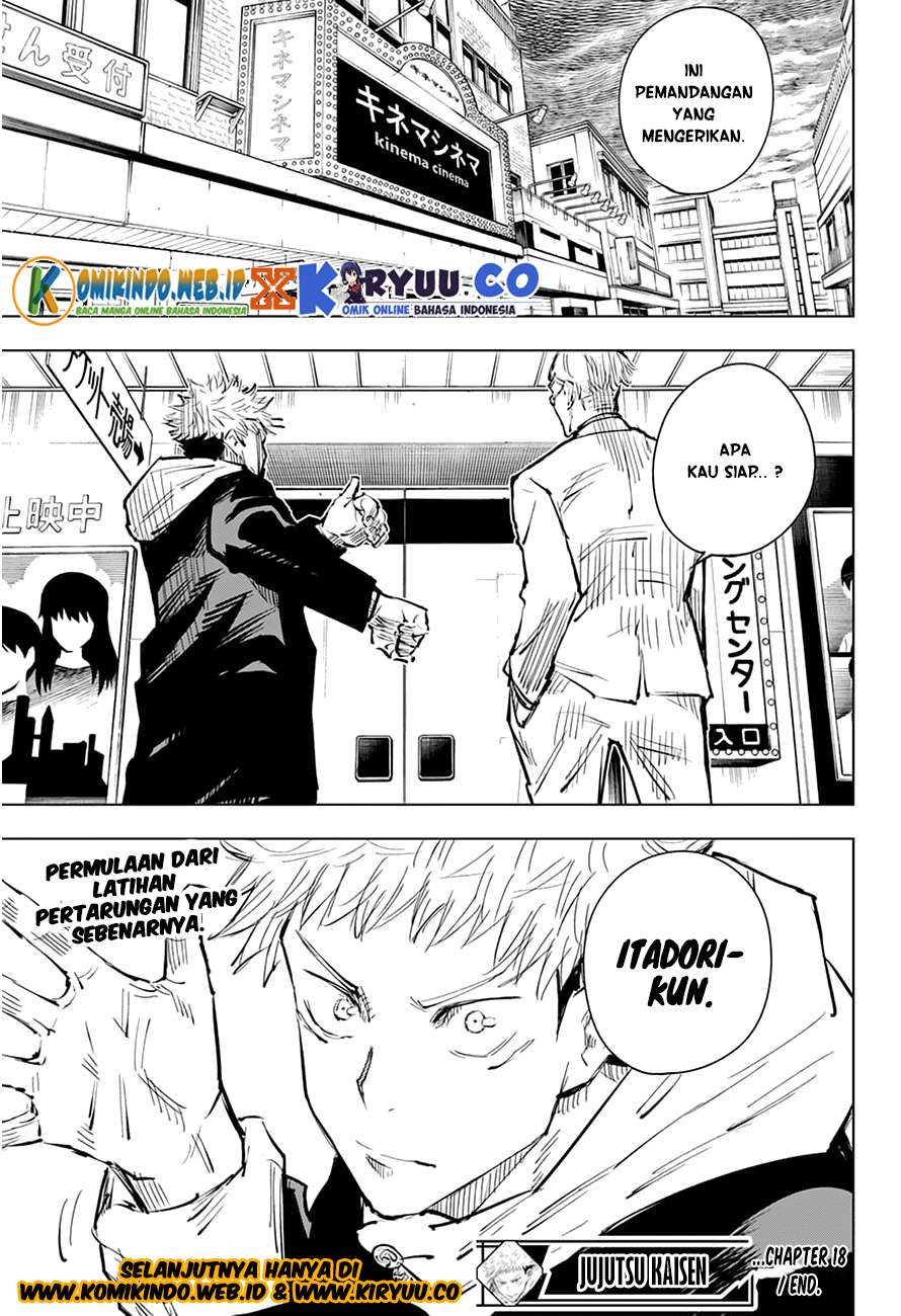 Jujutsu Kaisen Chapter 18 Gambar 22