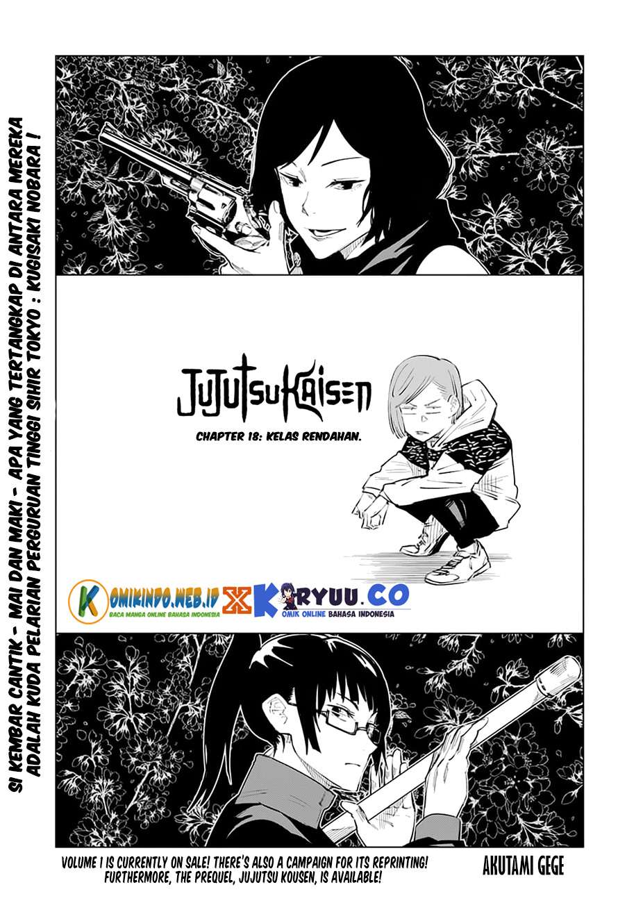 Jujutsu Kaisen Chapter 18 Gambar 3