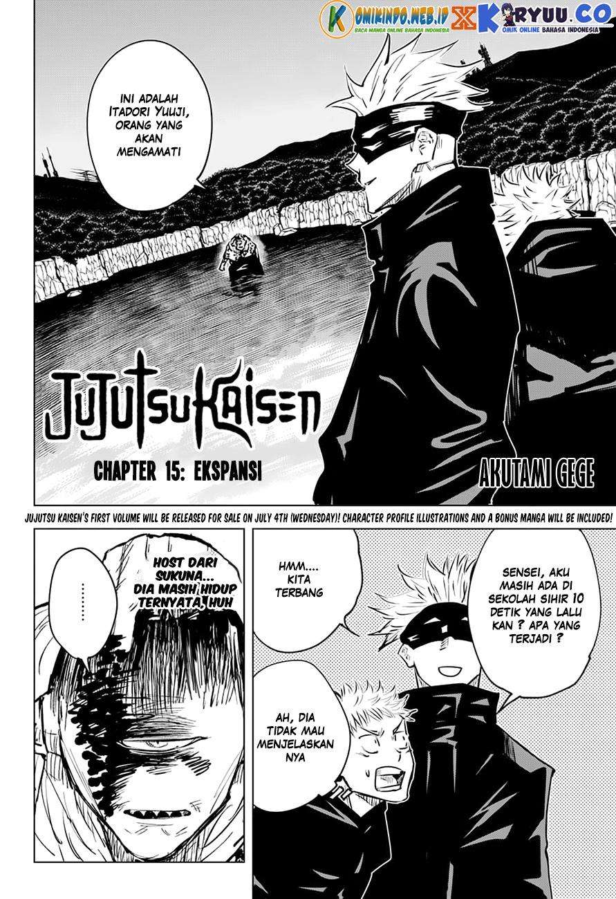 Jujutsu Kaisen Chapter 15 Gambar 6