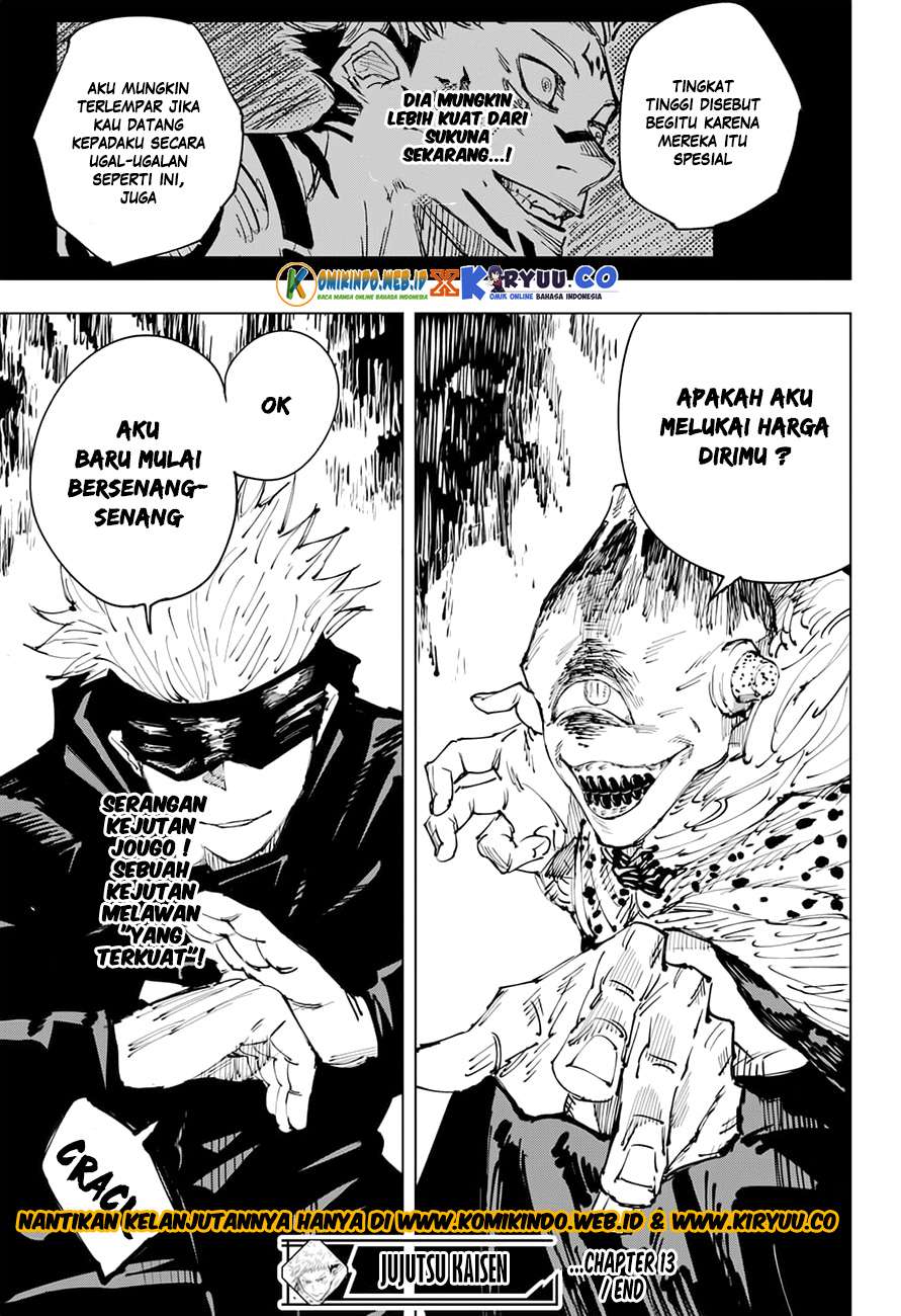 Jujutsu Kaisen Chapter 13 Gambar 20