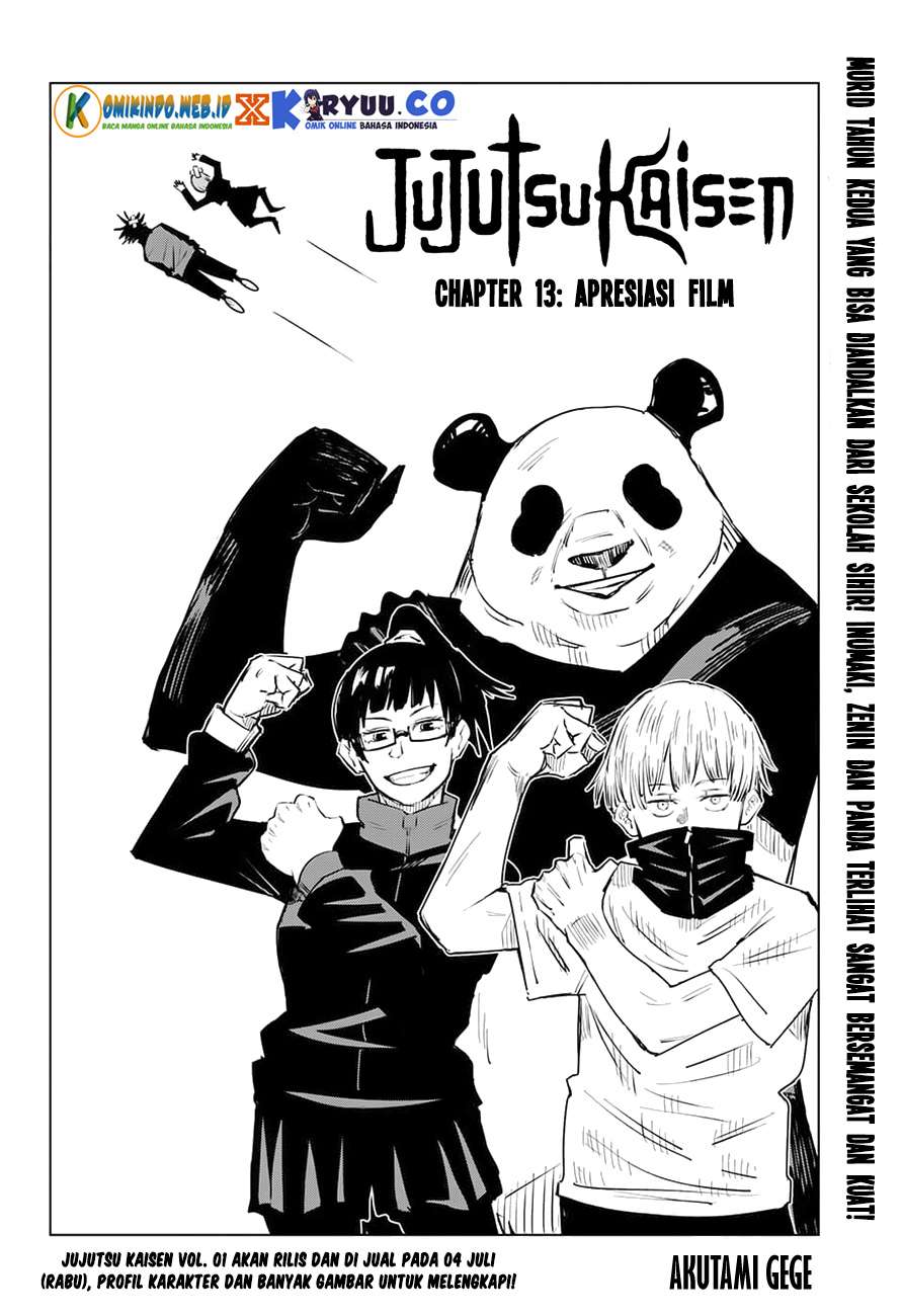 Jujutsu Kaisen Chapter 13 Gambar 4