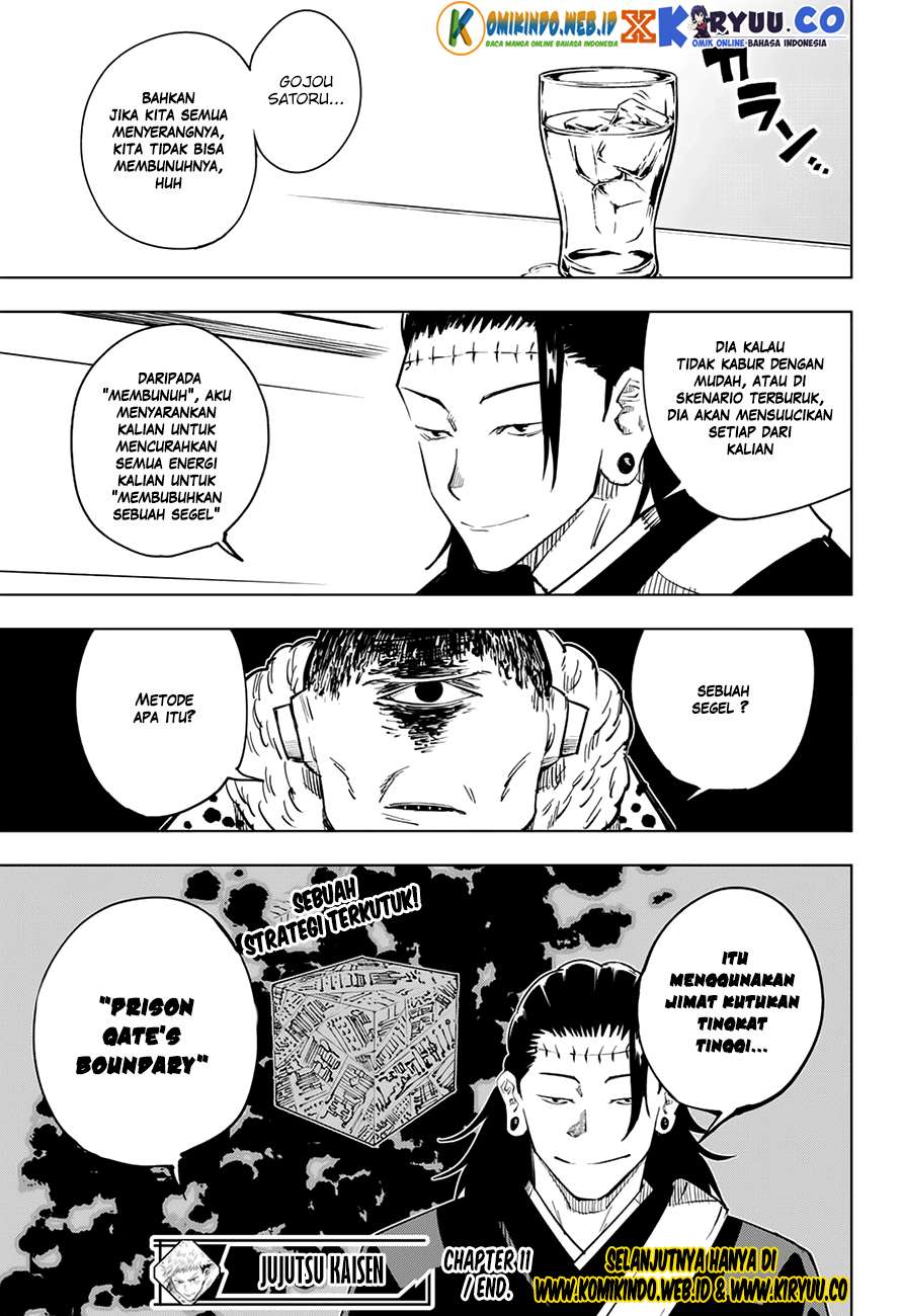 Jujutsu Kaisen Chapter 11 Gambar 21