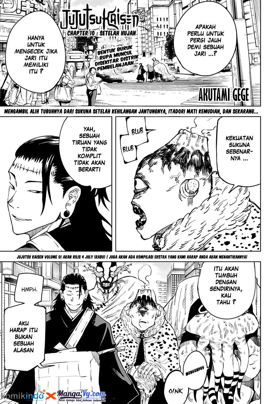 Jujutsu Kaisen Chapter 10 Gambar 3