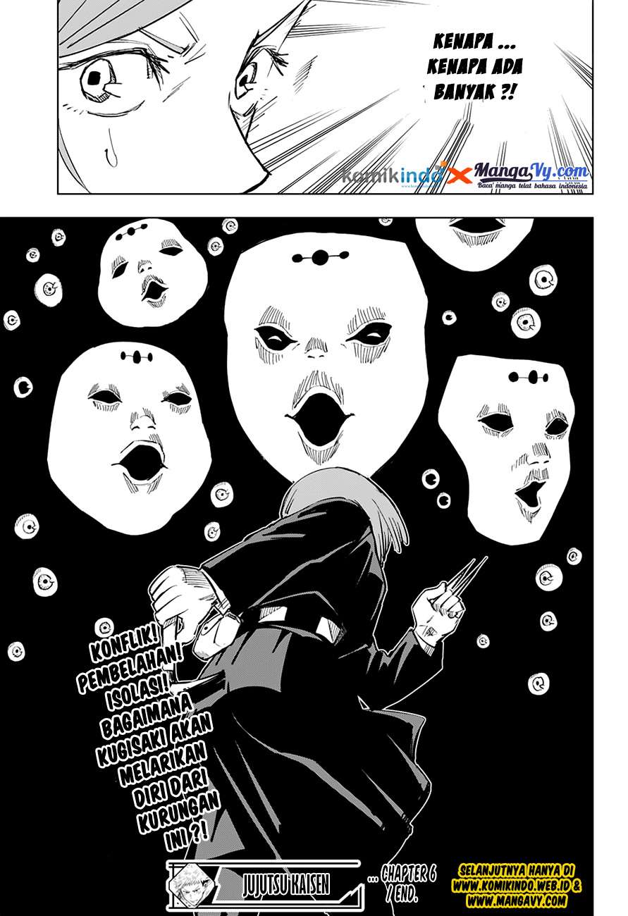 Jujutsu Kaisen Chapter 6 Gambar 21