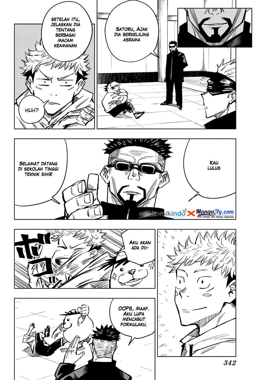 Jujutsu Kaisen Chapter 3 Gambar 19
