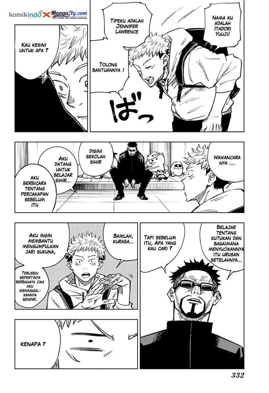 Jujutsu Kaisen Chapter 3 Gambar 9