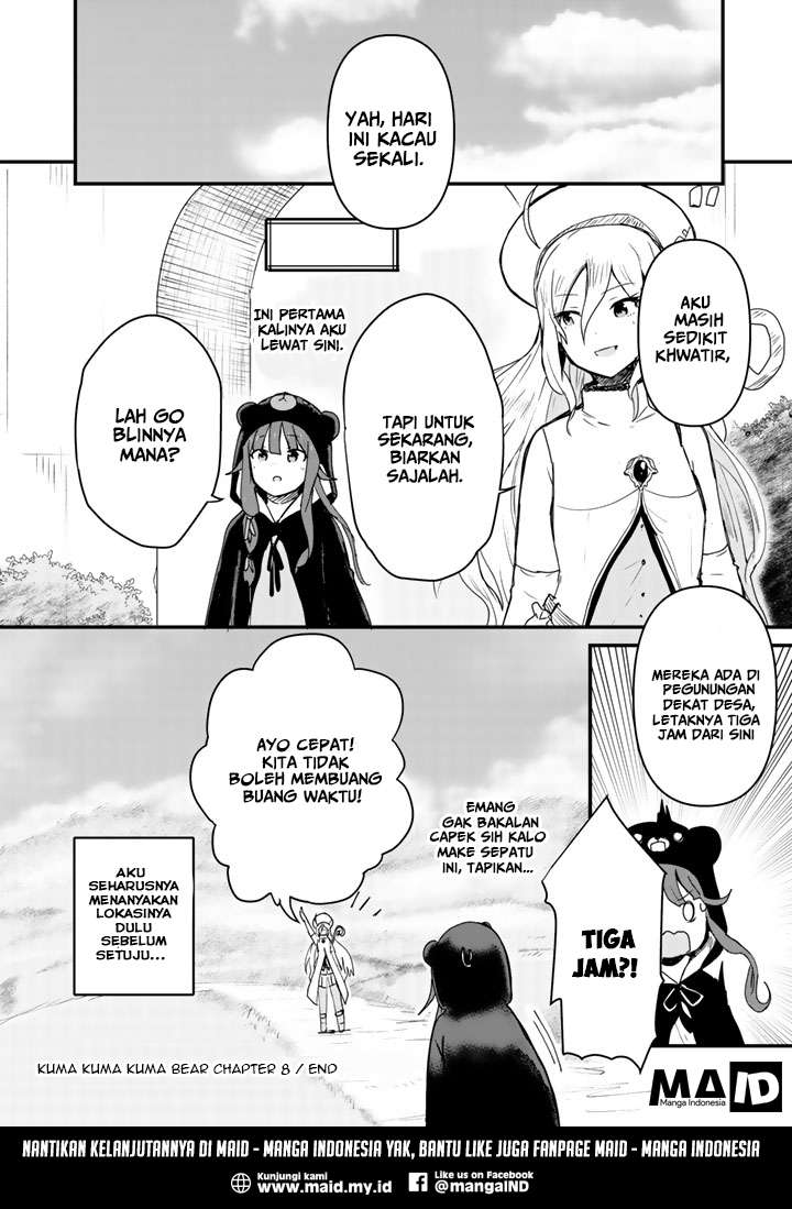 Kuma Kuma Kuma Bear Chapter 8 Gambar 18