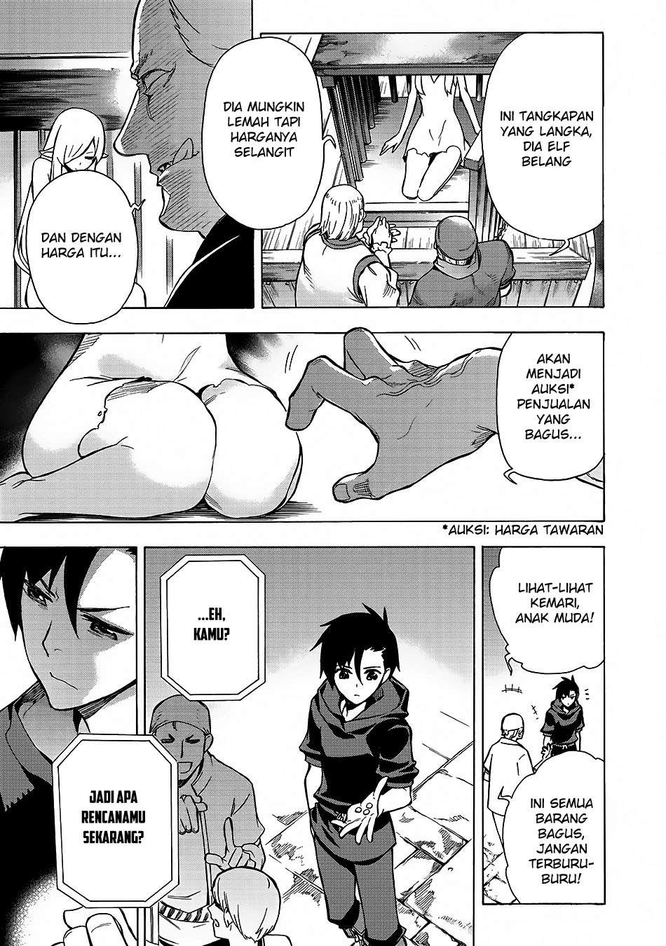 Kuro no Shoukanshi Chapter 1 Gambar 33