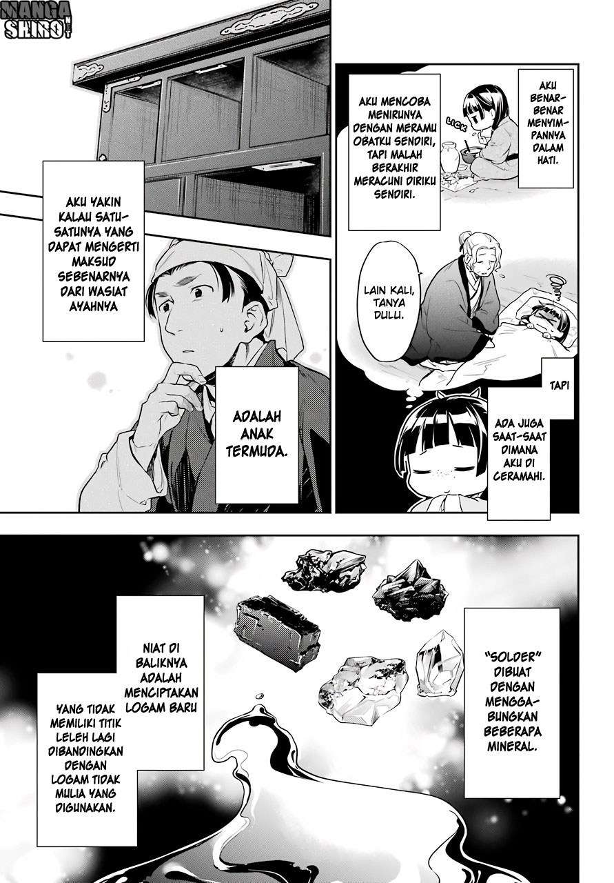 Kusuriya no Hitorigoto Chapter 26 Gambar 35