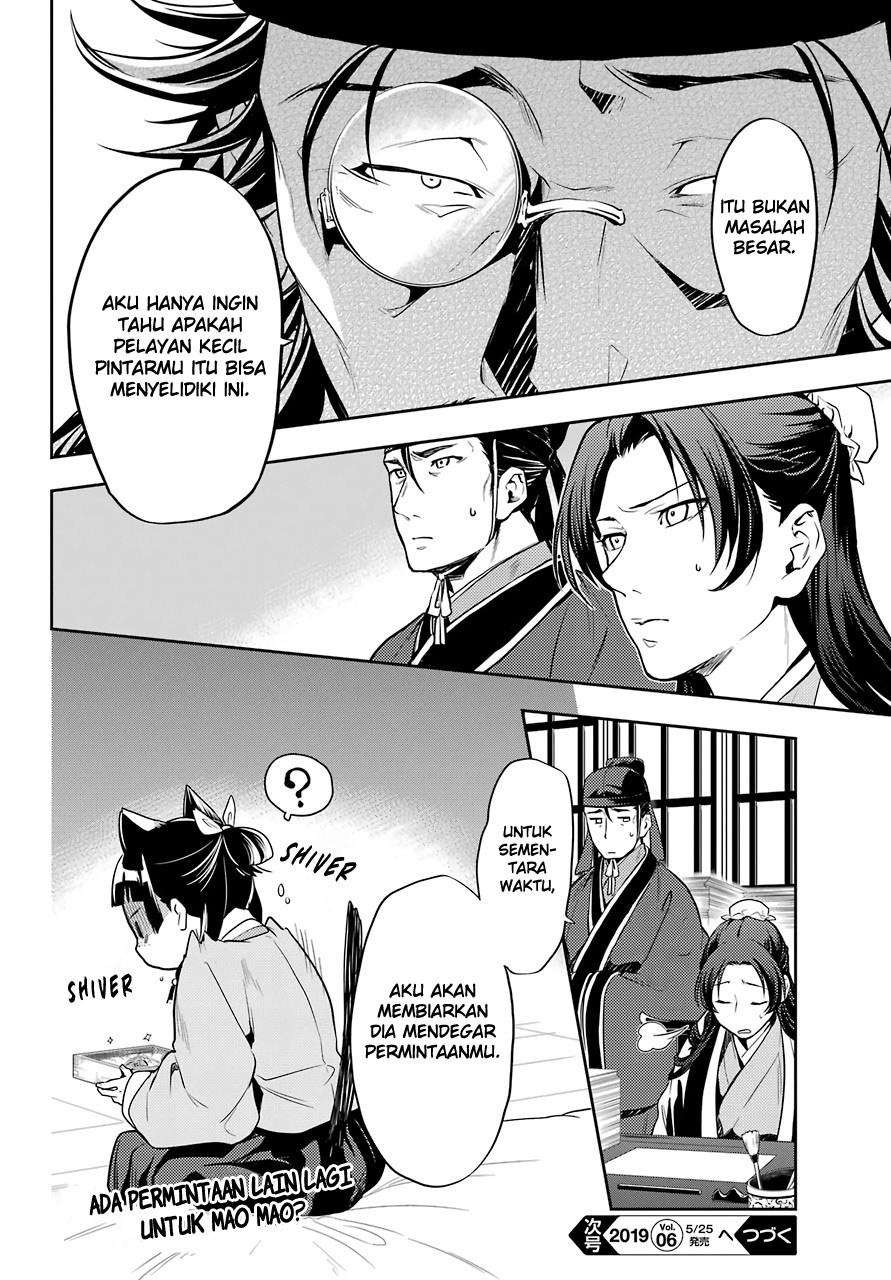 Kusuriya no Hitorigoto Chapter 25 Gambar 42