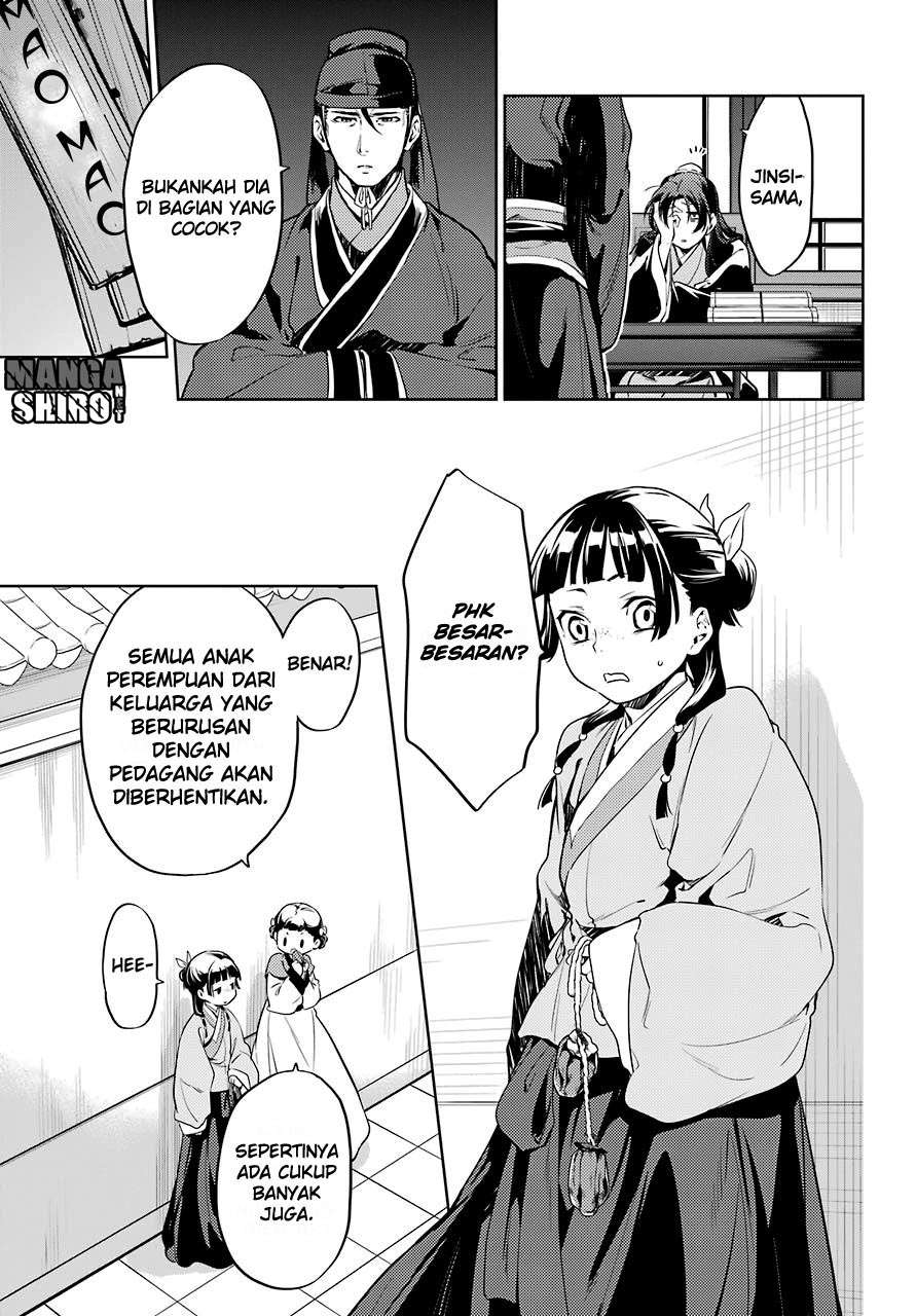 Kusuriya no Hitorigoto Chapter 19 Gambar 9