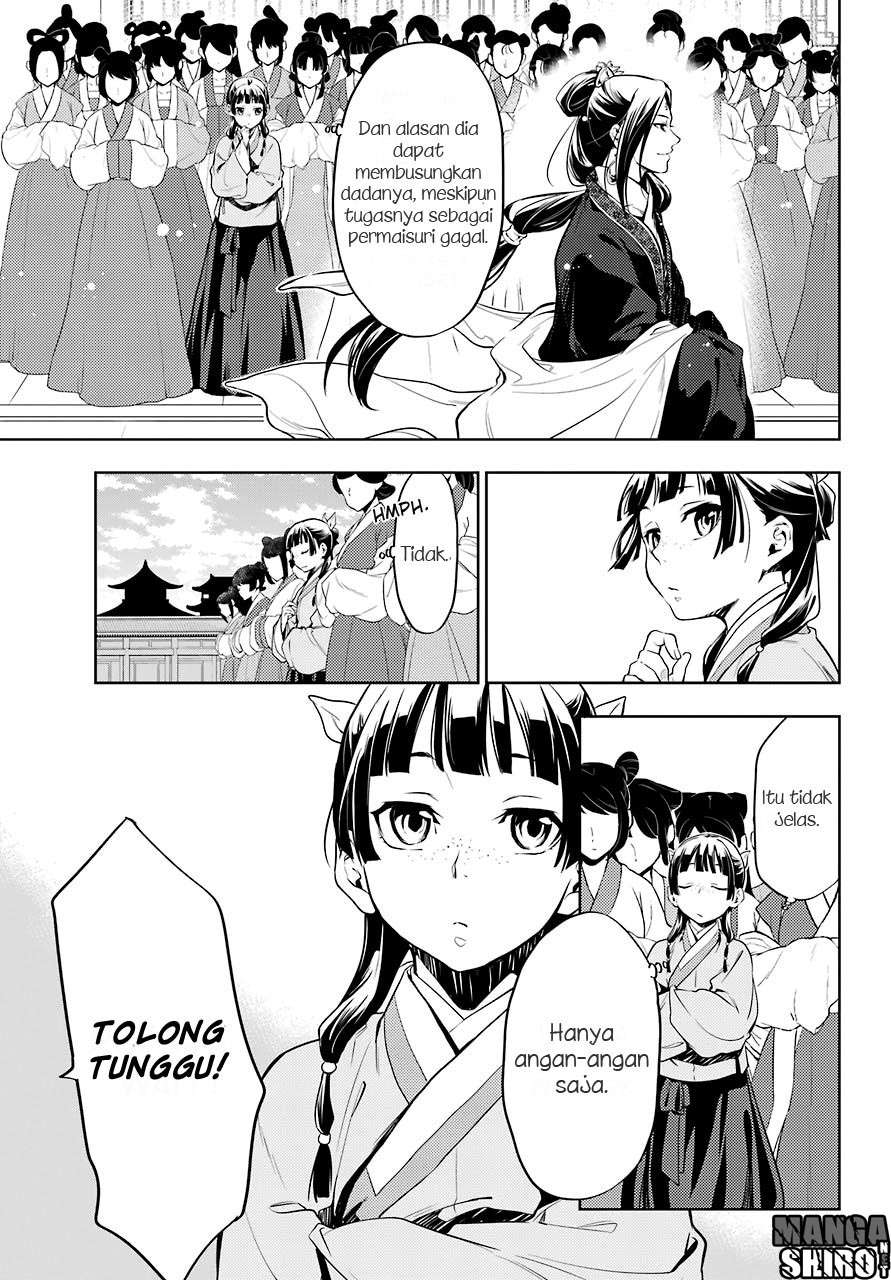 Kusuriya no Hitorigoto Chapter 18 Gambar 26