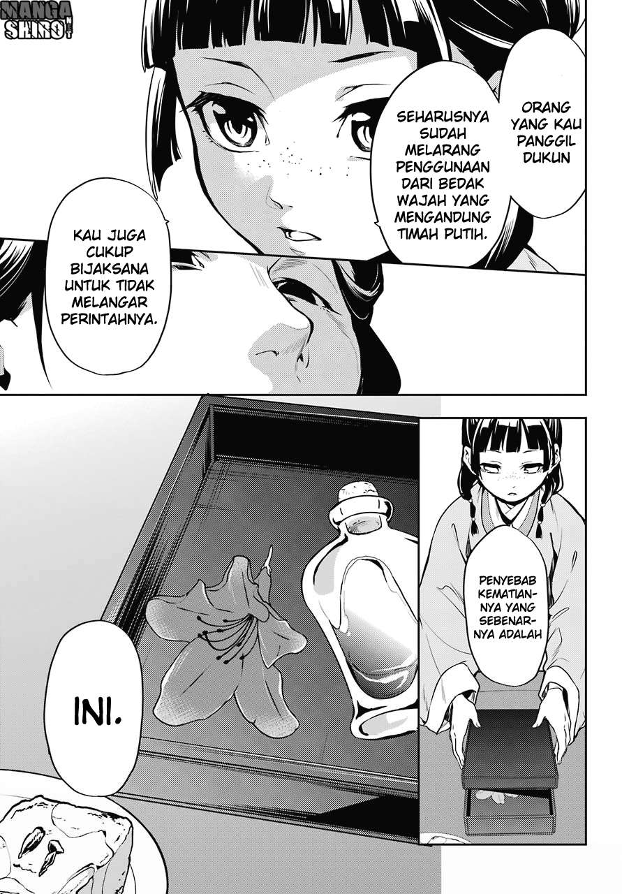Kusuriya no Hitorigoto Chapter 17 Gambar 15