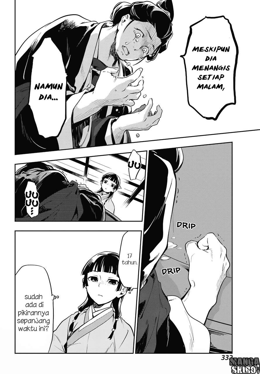 Kusuriya no Hitorigoto Chapter 17 Gambar 30