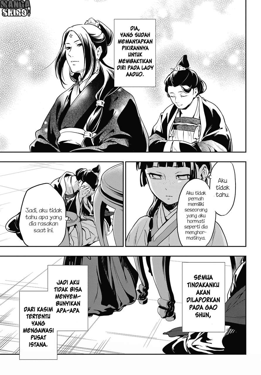 Kusuriya no Hitorigoto Chapter 17 Gambar 31